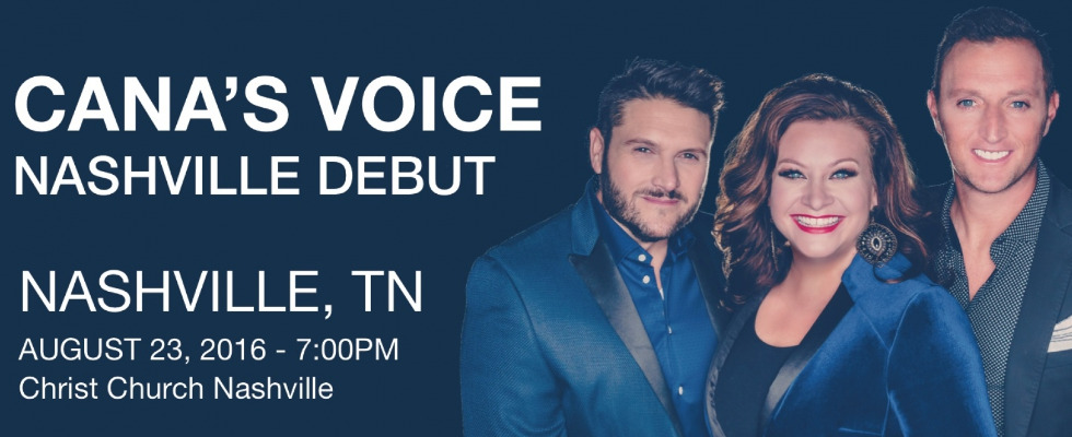 Cana's Voice - Nashville Debut Concert