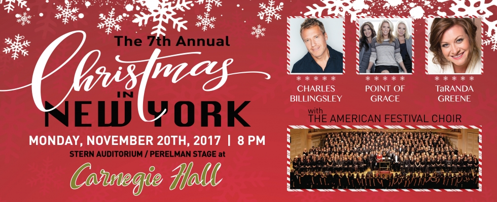 Christmas in New York with TaRanda, Point of Grace and Charles Billingsley