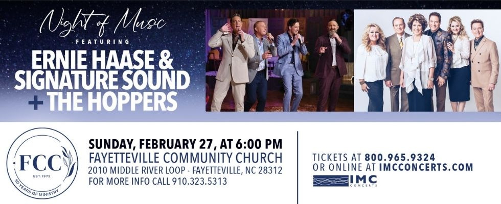 FAYETTEVILLE NC - ERNIE HAASE & SIGNATURE SOUND WITH THE HOPPERS