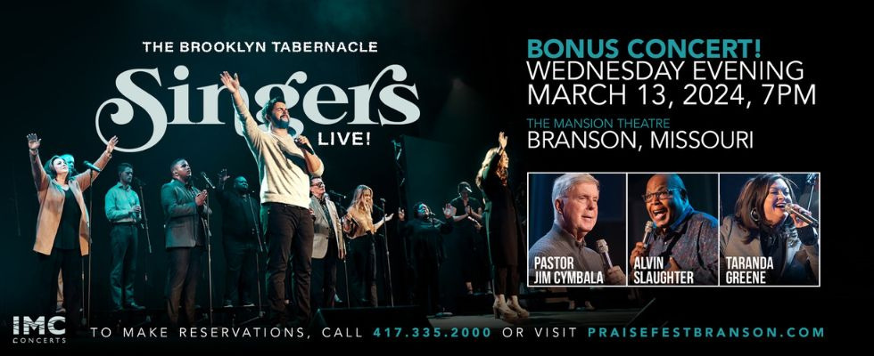 An Evening with the Brooklyn Tabernacle and Jim Cymbala!