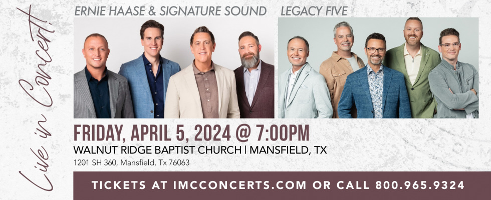 Ernie Haase & Signature Sound and Legacy Five