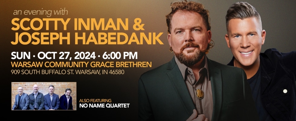 An Evening with Scotty Inman and Joseph Habedank Concert Header